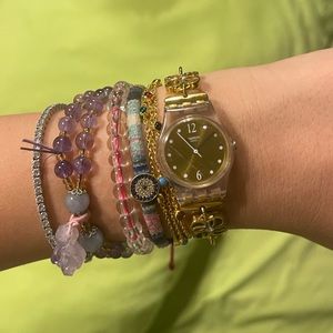 Swatch women Analog watch